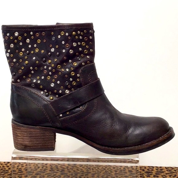 LUCKY BRAND “Hidee2” ankle boots studded 8 EU38 - Picture 8 of 12